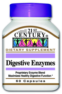 Thumbnail for 21st Century Digestive Enzymes Capsules, 60 Count (Pack of 3)