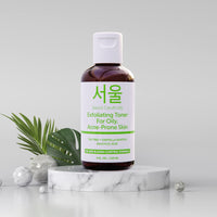 Thumbnail for SeoulCeuticals Korean Toner for Oily Acne Prone Skin – Korean Skin Care Tea Tree Toner for Face – Facial Toner Centella Asiatica, Salicylic Acid. 4 FL OZ