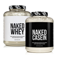 Thumbnail for NAKED Grass Fed Protein Bundle: 5LB Unflavored Whey and 5LB Unflavored Casein