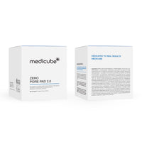 Thumbnail for Medicube Zero Pore Pads 2.0, Dual-Textured Facial Toner Pads for Exfoliation and Pore Care with 4.5% AHA Lactic Acid & 0.45% BHA Salicylic Acid, Ideal for All Skin Types, Korean Skin Care (70 Pads)