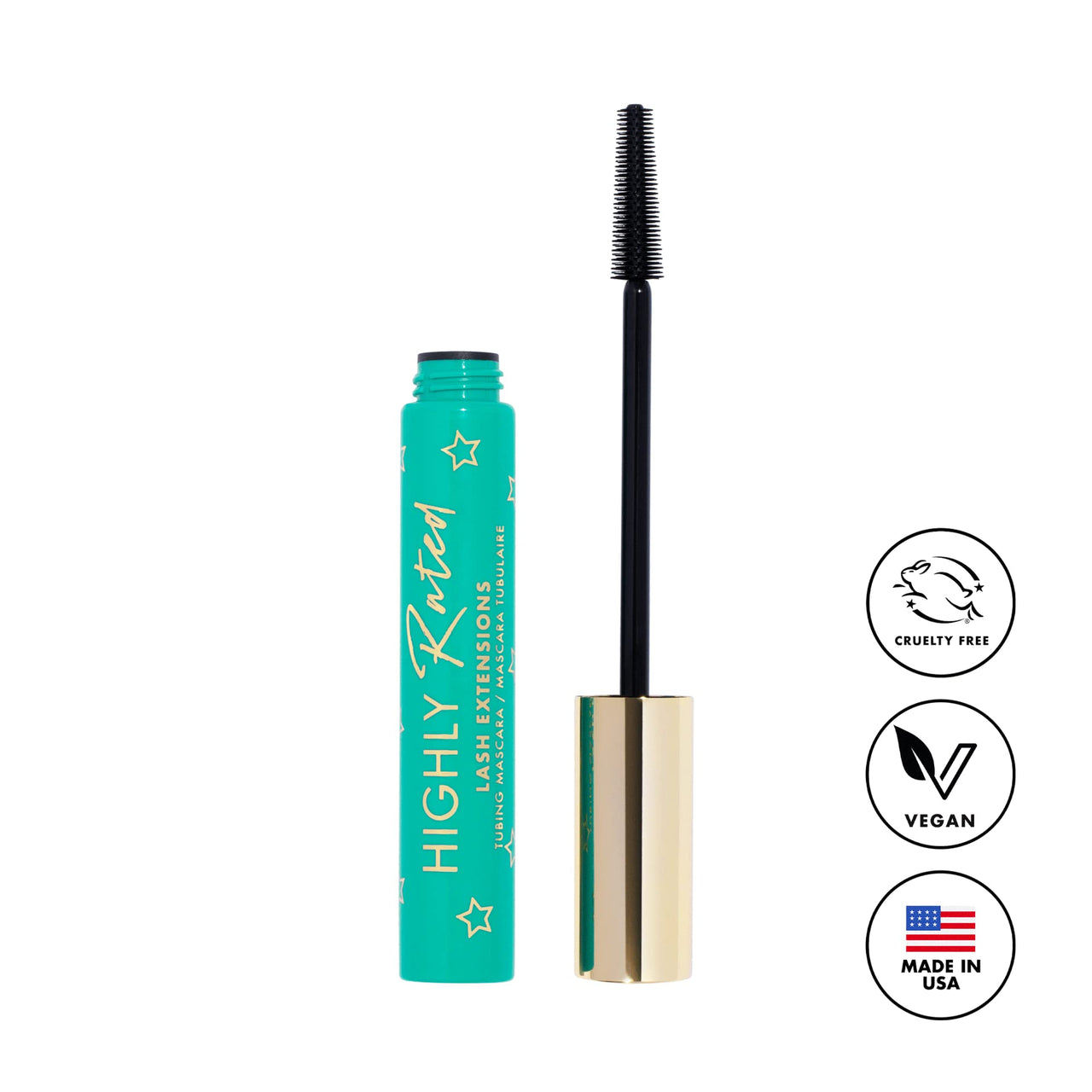 Milani Tubing Mascara, Highly Rated Lash Extensions Tubing Mascara Black for Added Length and Lift, Shea Butter to Nourish and Condition Lashes, Viral Tik Tok Products - 2 pack