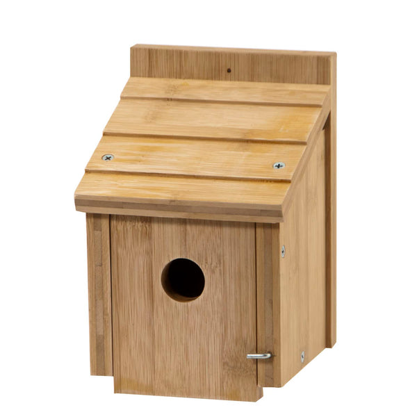 Audubon WRENB1 991019 Deluxe Bamboo Wren House, Natural