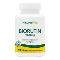 Thumbnail for NaturesPlus Biorutin - 1000mg, 90 Tablets - Bioflavonoid & Rutin Complex - Vegetarian, Gluten Free - 90 Servings
