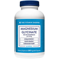 Thumbnail for Magnesium Glycinate a Supports Energy Production & Cardiovascular Health a 400 MG (240 Capsules)