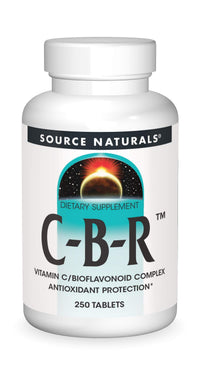 Thumbnail for Source Naturals C-B-R - Vitamin C, Bioflavonoid Complex for Antioxidant Protection - 250 Tablets