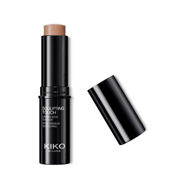 Kiko Milano Sculpting Touch Creamy Stick Contour – Blendable, Long-Lasting Cream Contour Stick for Face, Buildable Coverage, Easy Application – 203 Coffee – 10g
