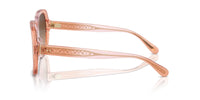 Thumbnail for COACH Sunglasses HC 8395 F 581274 Cr962 Saddle/Dusty Rose Grad