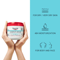 Thumbnail for Eucerin Complete Repair Cream, 454 g