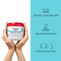 Thumbnail for Eucerin Complete Repair Cream, 454 g
