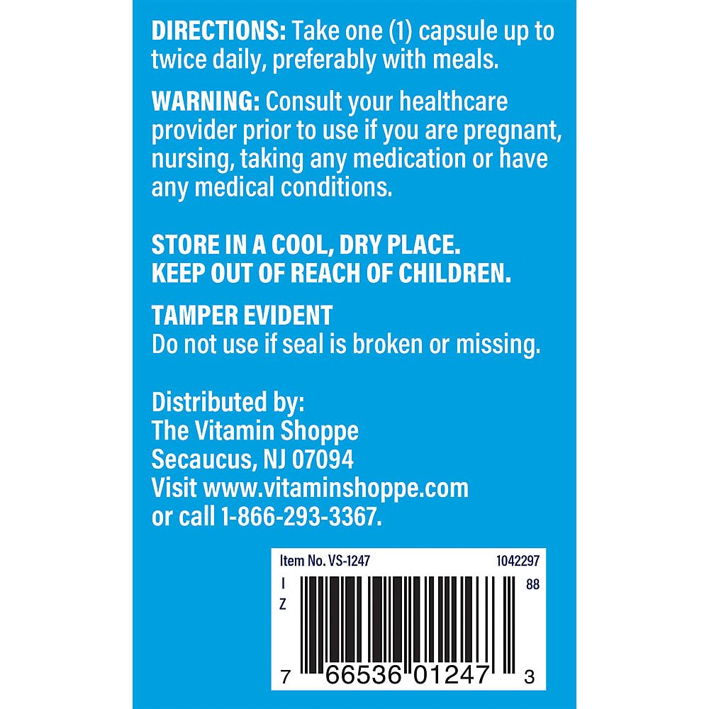 The Vitamin Shoppe Vitamin C 1,000MG, Antioxidant That Supports Immune and Cardiovascular Health (300 Capsules)