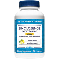 Thumbnail for Zinc Lozenge with Vitamin C - Immune Support - Lemon (90 Lozenges)