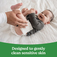 Thumbnail for Huggies Natural Care Sensitive Baby Wipes, Unscented, Hypoallergenic, 99% Purified Water, 1 Flip-Top Pack (56 Wipes Total)