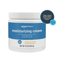 Thumbnail for Amazon Basics Moisturizing Cream for Face and Body, Fragrance-Free, with Ceramides, Hydrating for Dry Skin, 16 Ounces, 1-Pack