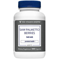 Thumbnail for The Vitamin Shoppe Saw Palmetto Berries 540MG (300 Capsules) (300 Capsules)