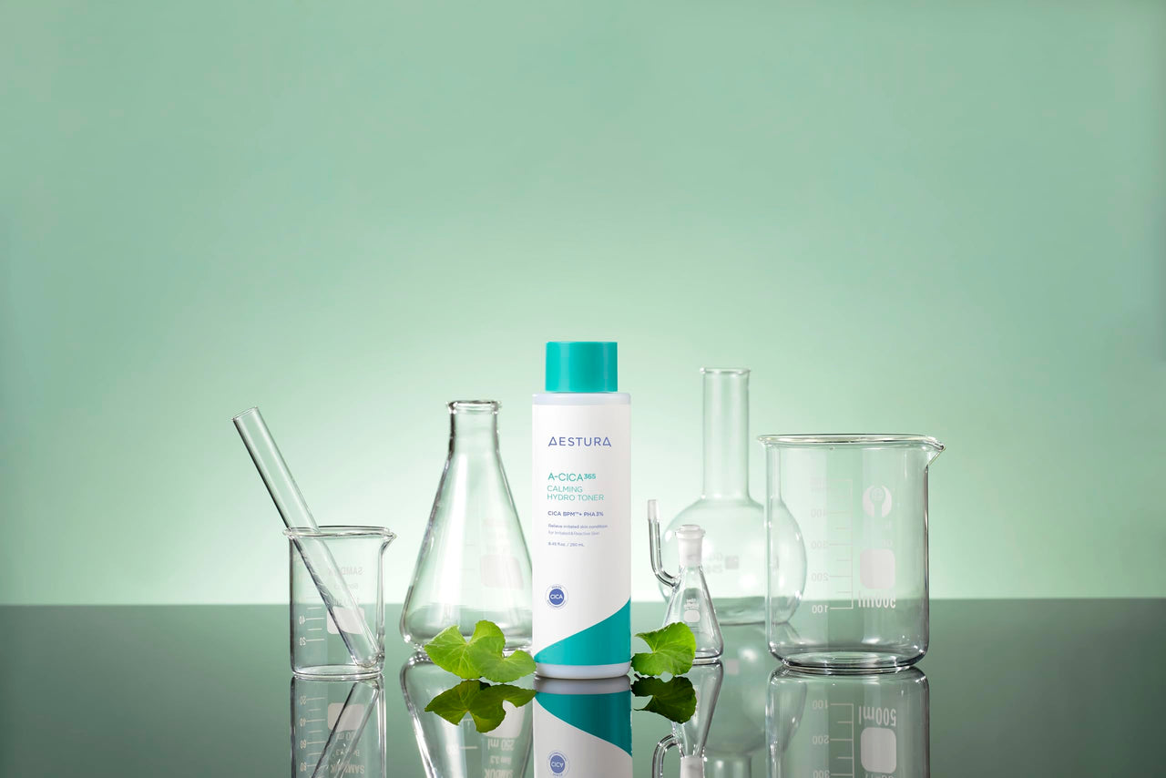 AESTURA A-CICA365 Calming Hydro Toner, Daily Soothing Toner for Sensitive Skin, CICA BPM Complex, PHA 3%, Dead Skin Cell Care, Dermatologist Tested, Korean Skin Care, 8.56 Fl Oz.