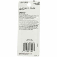 Thumbnail for COVERGIRL Continuous Color Lipstick, Iceblue Pink 505, 0.13 Ounce (Pack of 2)