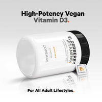 Thumbnail for Codeage Elderberry Vitamins - Organic Fermented Elderberry Blend, Vitamin C from Ascorbic Acid & Organic Acerola Cherries, Vitamin D3, Zinc, Sambucus Berries - 90 Capsules