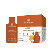 Thumbnail for CYMBIOTIKA Liposomal Vitamin C Supplement, Immune Health, Skin Health, Healthy Aging, Enhanced Absorption, Gluten Free, Soy Free, Plant-Based, Orange Vanilla Flavor, 28 x 15 mL Liquid Packets