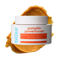 Thumbnail for Bliss Pumpkin Powerhouse & Resurfacing Enzyme Mask - 10% AHA Pumpkin Blend with Prebiotics and Hyaluronic Acid for Smooth, Glowing Skin - Vegan, Clean, Cruelty-Free (1.7 Oz)