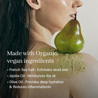 Thumbnail for Arencia Fresh Cloud Sea Salt Body & Scalp Scrub (White) - Exfoliant, Bump Eraser For Silky Smooth Skin, Korean Skin Care