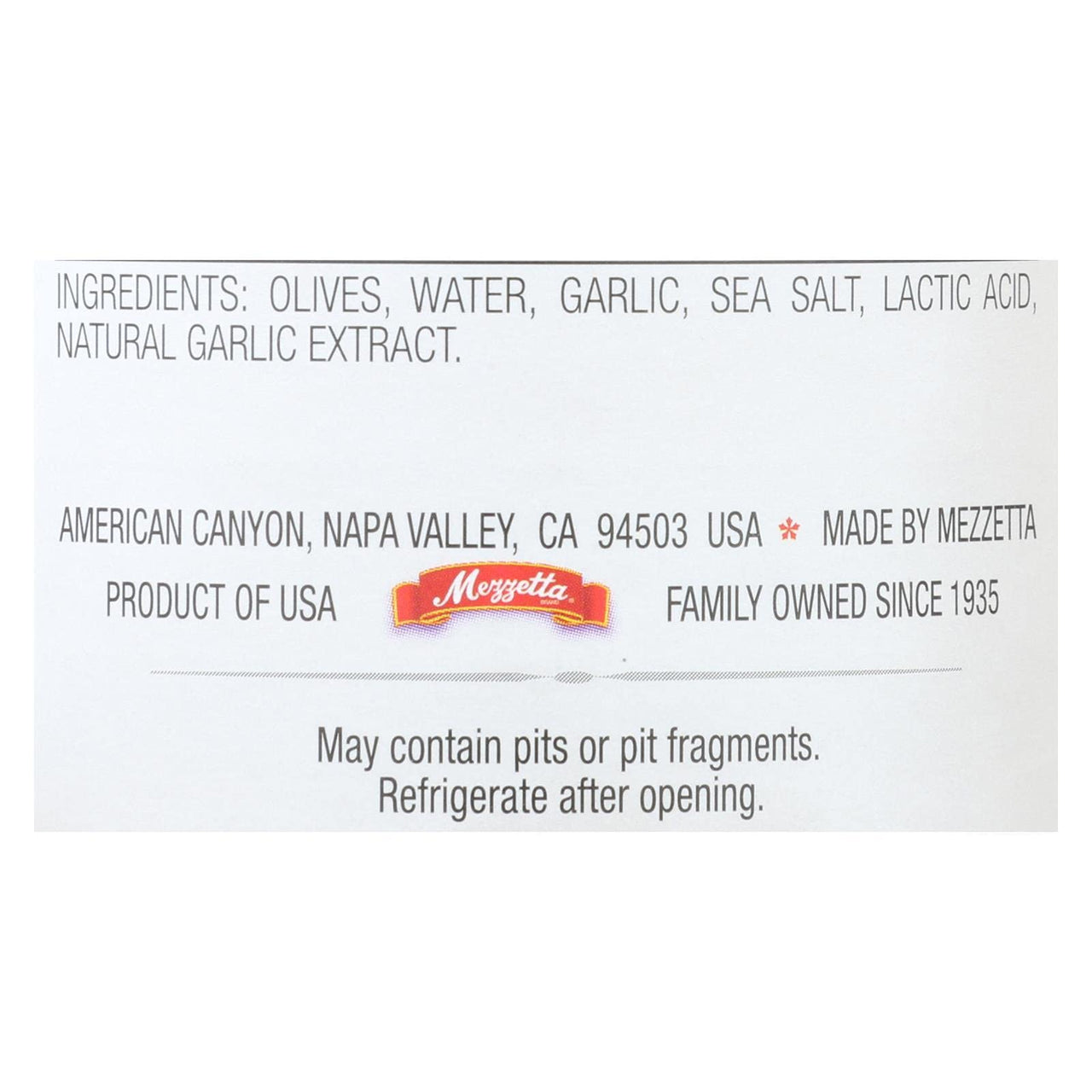 Jeff's Natural Jeff's Natural Garlic Stuffed Olives - Garlic Stuffed Olives - Case of 6-7.5 oz.