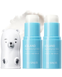 Thumbnail for THESAEM Iceland Hydrating Eye Stick 0.24oz - Cooling Balm for Dark Circles and Puffiness – Under Eye Treatment - Reduce Wrinkles and Moisturizing - Minimize Dark & Puffy Eyes - Aqua Scent, 2 Pack