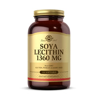 Thumbnail for Solgar Soya Lecithin 1360 mg - 100 Softgels - Source of Choline - Gluten Free, Dairy Free - 100 Servings