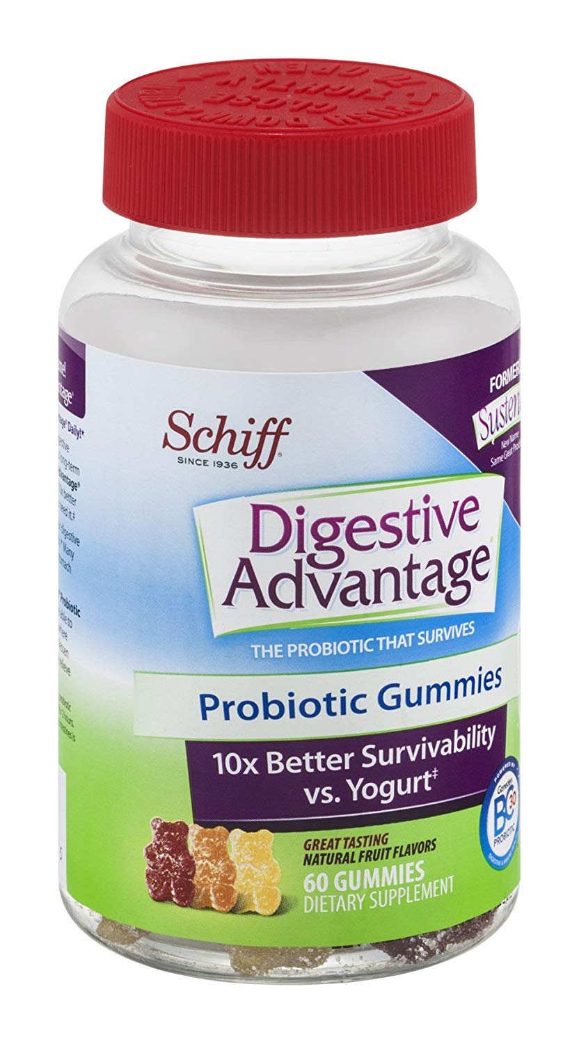 Schiff Daily Probiotic Gu Size 60ct Schiff Digestive Advantage Probioticgummies 60ct