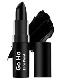 Thumbnail for Go Ho Makeup Clown Black Cream-Blendable Stick - Face Body Paint for Professional SFX, Cosplay Costume - Safe Facepaint, Nose & Lip Smacking, Eye Black for Baseball/Football, Sports, Halloween