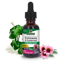 Thumbnail for Nature's Answer Echinacea and Goldenseal with Organic Alcohol, 1-Fluid Ounce