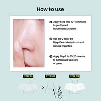 Thumbnail for ilso Natural Mild Clear Nose Patch + Deep Clean Master (Blackheads Remover tool), Melt Blackheads and Tighten Pores