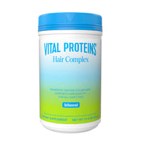 Thumbnail for Vital Proteins Collagen Peptides + Biotin 10000mcg Hair Complex, Hair Growth Supplement - Clinically Studied Lustriva to Promote Thicker Fuller Hair, 20g Unflavored Collagen for Women 11.4oz Powder