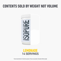 Thumbnail for Isopure Collagen Peptides Powder, Promotes Hair, Nail, Skin and Joint Health, with Vitamin C and Biotin, Lemonade, 20g Collagen Peptides Per Serving, 11.36 Oz, 14 Servings (Packaging May Vary)