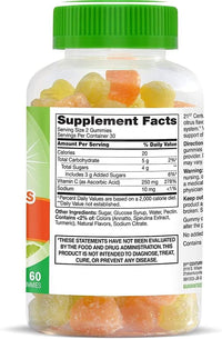 Thumbnail for 21st Century VitaJoy Daily C 250 mg Gummies, Citrus, 60 Count