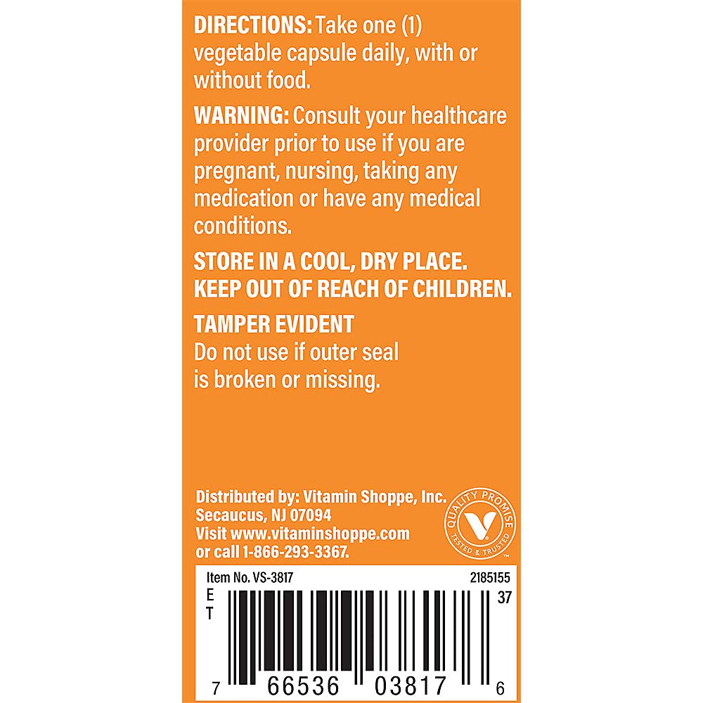 The Vitamin Shoppe Brand Ultimate 10+ Probiotics 13 Billion CFUs, Digestive & Immune Support, Multi-Strain Probiotic Supplement for Men & Women, Gluten Free, Non GMO, Vegetarian, 100 Capsules