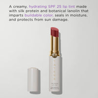 Thumbnail for The Kissu Lip Tint SPF 25 - Camellia | Hydrating Tinted Lip Sunscreen. 0.14 oz