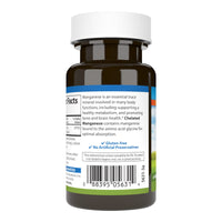 Thumbnail for Carlson - Chelated Manganese, 20 mg, Superior Absorption, Healthy Metabolism, Bone Support & Brain Health, 100 Tablets