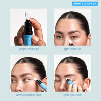 Thumbnail for belif Aqua Bomb Cooling Eye Gel - Caffeine & Hyaluronic Acid for Puffiness & Hydration, Niacinamide & Vitamin C for Dark Circles, Adenosine & Collagen for Plumping & Firming, Korean Skin Care