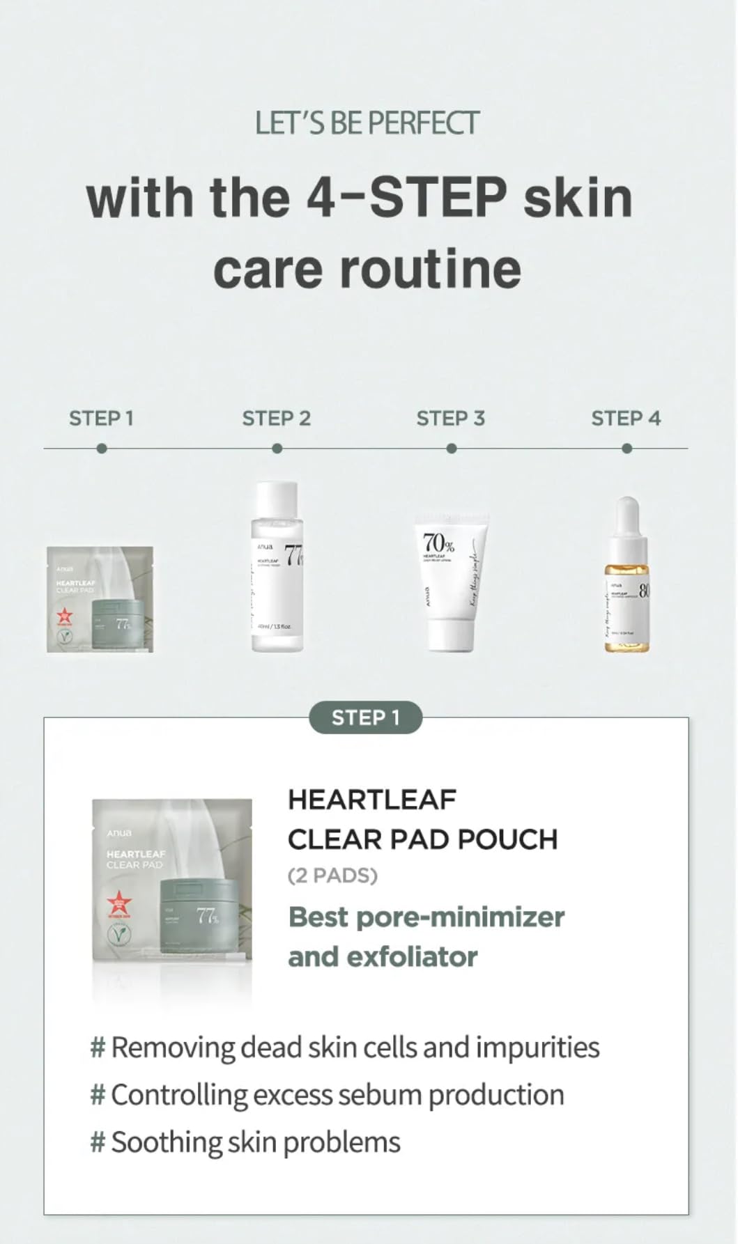 Anua - Heartleaf Soothing Trial Kit (Exp. 2026-08-07)