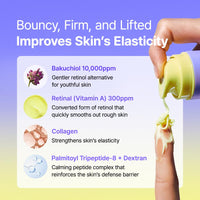 Thumbnail for BY WISHTREND Vitamin A-mazing Bakuchiol Night Cream | Retinal, Peptide, Collagen, Ceramide NP, Centella Asiatica, moistfully plump overnight skincare (1.05 Oz (Pack of 1))