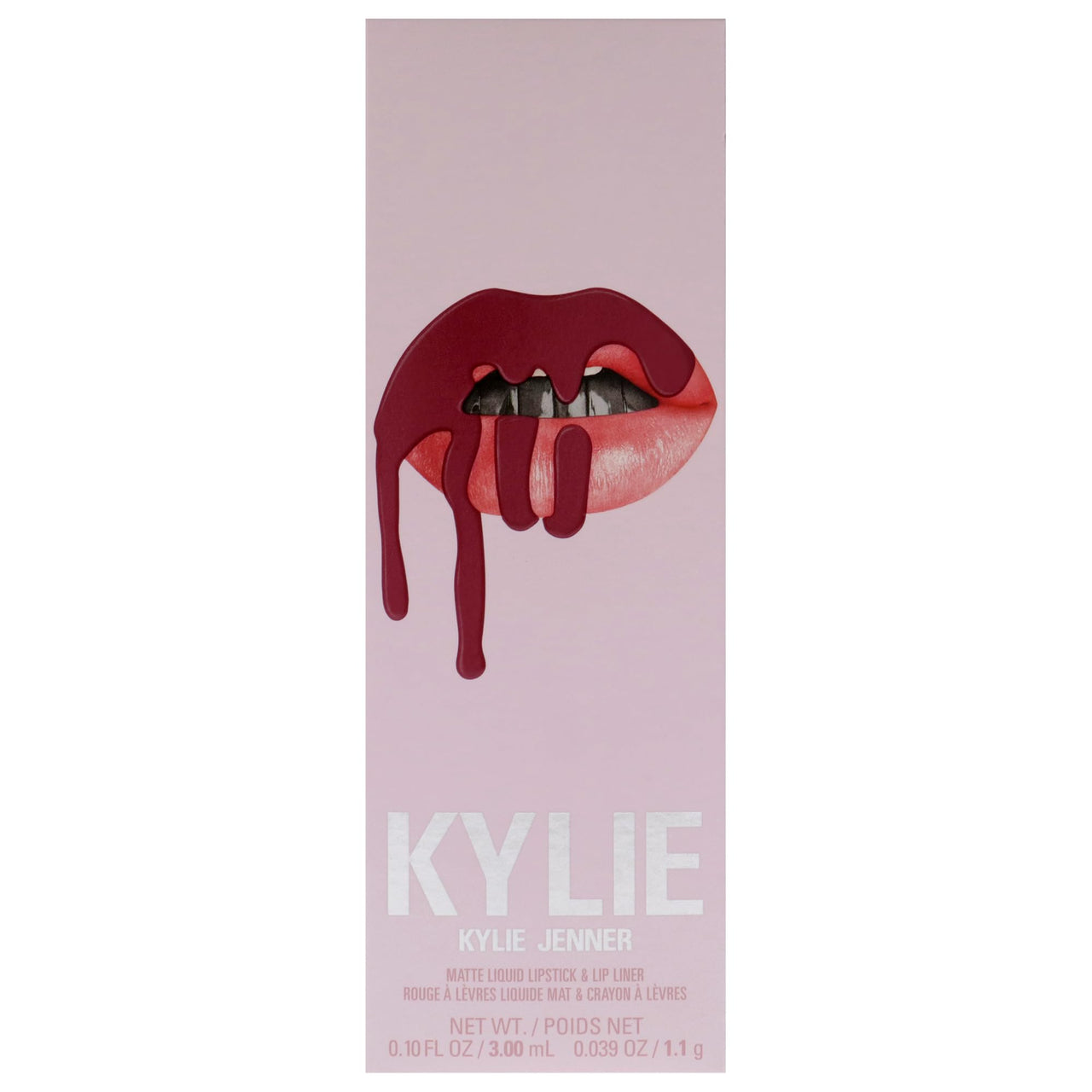 Matte Lip Kit - 103 Better Not Pout by Kylie Cosmetics for Women - 2 Pc 0.10 oz Matte Liquid Lipstick, 0.03 oz Lip Liner
