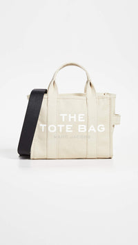 Thumbnail for Marc Jacobs Women's The Canvas Small Tote Bag, Beige, Off White, One Size