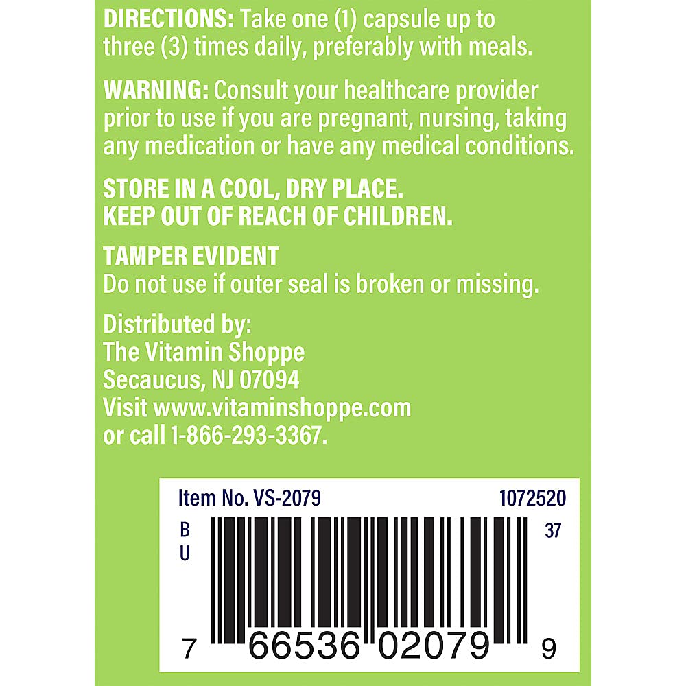 The Vitamin Shoppe Milk Thistle 70MG - Liver Health Support, Detoxification & Antioxidant Protection (100 Capsules)