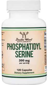 Thumbnail for PhosphatidylSerine Supplement 300mg Per Serving, 120 Capsules (Phosphatidyl Serine Complex) by Double Wood