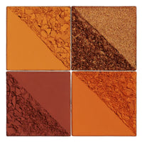 Thumbnail for Juvia's Place Rebel Quad Honey Eyeshadow Palette - Shades of 4, Professional Eye Makeup, Pigmented Makeup Palette for Eye Color & Shine, Pressed Eyeshadow Cosmetics