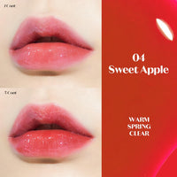 Thumbnail for ETUDE Dear Darling Oil Tint #4 Sweet Apple 4g | High Moisturizing and Strong Hydrating Lip Oil/Lip Gloss | Smooth and Moist Lips | Non-Sticky Lip Oil Tint For Dry Lips | K-beauty