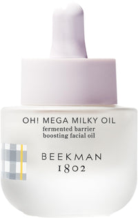 Thumbnail for Beekman 1802 Oh! Mega Milky Facial Oil Serum – Vitamin C & Niacinamide Serum for Hydration & Barrier Support – Lightweight Face Oil, Non-Greasy, Fragrance Free, Sensitive Skin Safe, 0.5 Fl Oz