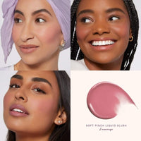 Thumbnail for Rare Beauty by Selena Gomez Soft Pinch Liquid Blush Mini Size - Encourage - Soft Neutral Pink