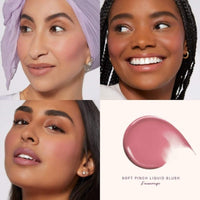 Thumbnail for Rare Beauty by Selena Gomez Soft Pinch Liquid Blush Mini Size - Encourage - Soft Neutral Pink