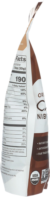 Thumbnail for Navitas Naturals, Cacao Nibs Raw Organic, 16 Ounce